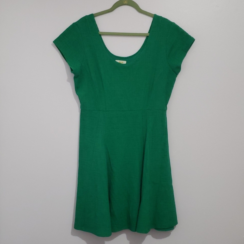 Green Dress - Maeve by Anthropologie
